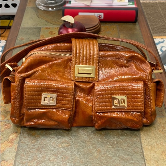 KOOBA Satchel Shoulder Multi-pocket Bag - Picture 1 of 16